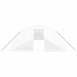 vidaXL Invernadero con estructura de acero blanco 80 m² 16x5x2,3 m vidaXL Invernadero con estructura de acero blanco 80 m² 16x5x2,3 m
