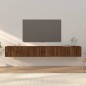 vidaXL Muebles para TV de pared 3 uds roble marrón 100x34,5x40 cm vidaXL Muebles para TV de pared 3 uds roble marrón 100x34,5x40 cm