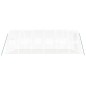 vidaXL Invernadero con estructura de acero blanco 18 m² 6x3x2 m vidaXL Invernadero con estructura de acero blanco 18 m² 6x3x2 m