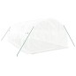 vidaXL Invernadero con estructura de acero blanco 18 m² 6x3x2 m vidaXL Invernadero con estructura de acero blanco 18 m² 6x3x2 m