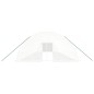 vidaXL Invernadero con estructura de acero blanco 108 m² 18x6x2,85 m vidaXL Invernadero con estructura de acero blanco 108 m² 18x6x2,85 m