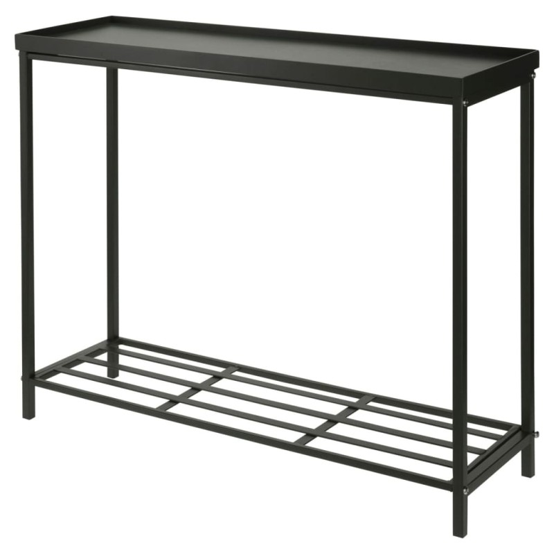 ProGarden Soporte para plantas negro mate 75x23x60 cm ProGarden Soporte para plantas negro mate 75x23x60 cm