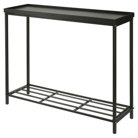 ProGarden Soporte para plantas negro mate 75x23x60 cm