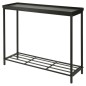ProGarden Soporte para plantas negro mate 75x23x60 cm ProGarden Soporte para plantas negro mate 75x23x60 cm