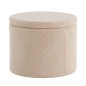 Venture Home Puf Dunken felpa beige 51x51x43 cm Venture Home Puf Dunken felpa beige 51x51x43 cm
