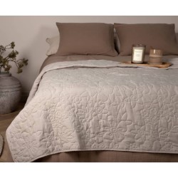 Venture Home Colcha Niki poliéster beige 150x250 cm