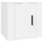 vidaXL Set de muebles para TV 5 piezas madera contrachapada blanco
