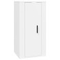 vidaXL Set de muebles para TV 5 piezas madera contrachapada blanco