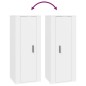 vidaXL Set de muebles para TV 5 piezas madera contrachapada blanco