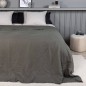 Venture Home Colcha Milo poliéster gris 260x260 cm Venture Home Colcha Milo poliéster gris 260x260 cm
