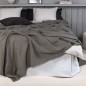 Venture Home Colcha Milo poliéster gris 260x260 cm Venture Home Colcha Milo poliéster gris 260x260 cm