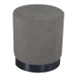 Venture Home Puf Benji felpa negro y crudo 35x35x42,5 cm Venture Home Puf Benji felpa negro y crudo 35x35x42,5 cm