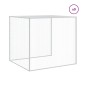 vidaXL Gallinero con techo acero galvanizado antracita 1003x98x90 cm vidaXL Gallinero con techo acero galvanizado antracita 1003x98x90 cm