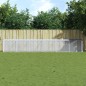 vidaXL Gallinero con techo acero galvanizado antracita 603x98x90 cm vidaXL Gallinero con techo acero galvanizado antracita 603x98x90 cm
