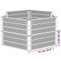 vidaXL Jardineras 2 uds PP gris antracita vidaXL Jardineras 2 uds PP gris antracita