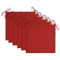 vidaXL Sillas apilables de jardín 6 uds madera de teca con cojines vidaXL Sillas apilables de jardín 6 uds madera de teca con cojines