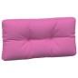 vidaXL Cojines para palés 7 piezas tela rosa vidaXL Cojines para palés 7 piezas tela rosa