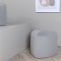 Venture Home Puf Peg pana gris 46x46x41 cm Venture Home Puf Peg pana gris 46x46x41 cm