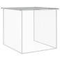 vidaXL Gallinero con techo acero galvanizado gris claro 403x98x90 cm vidaXL Gallinero con techo acero galvanizado gris claro 403x98x90 cm