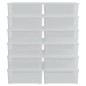 vidaXL Cajas de almacenaje apilables 12 uds plástico 5 L vidaXL Cajas de almacenaje apilables 12 uds plástico 5 L