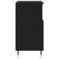 vidaXL Aparadores 2 uds madera contrachapada negro vidaXL Aparadores 2 uds madera contrachapada negro