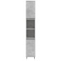 vidaXL Set muebles de baño 2 piezas madera contrachapada gris hormigón vidaXL Set muebles de baño 2 piezas madera contrachapada gris hormigón
