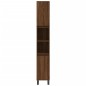 vidaXL Set de muebles baño 3 pzas madera contrachapada roble marrón vidaXL Set de muebles baño 3 pzas madera contrachapada roble marrón