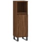 vidaXL Set de muebles baño 3 pzas madera contrachapada roble marrón vidaXL Set de muebles baño 3 pzas madera contrachapada roble marrón