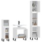 vidaXL Juego de muebles de baño 3 pzas madera contrachapada blanco vidaXL Juego de muebles de baño 3 pzas madera contrachapada blanco