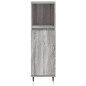 vidaXL Set de muebles de baño 3 pzas madera contrachapada gris sonoma vidaXL Set de muebles de baño 3 pzas madera contrachapada gris sonoma