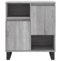 vidaXL Aparadores 2 piezas madera contrachapada gris Sonoma vidaXL Aparadores 2 piezas madera contrachapada gris Sonoma