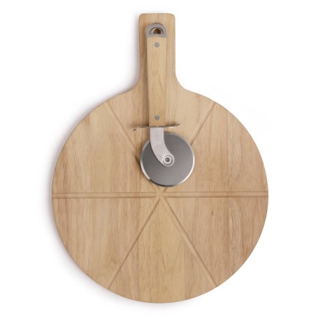 Livoo Set para cortar pizza madera 30 cm