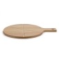 Livoo Set para cortar pizza madera 30 cm Livoo Set para cortar pizza madera 30 cm