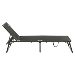 Travellife Tumbona de camping Como Compact gris mezcla