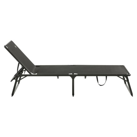 Travellife Tumbona de camping Como Compact gris mezcla