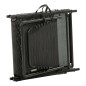 Travellife Tumbona de camping Como Compact gris mezcla