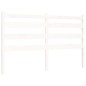 vidaXL Estructura de cama con cabecero madera maciza blanco 160x200 cm vidaXL Estructura de cama con cabecero madera maciza blanco 160x200 cm