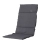 Madison Cojín para silla Panama fibra gris 125x50 cm