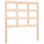 vidaXL Estructura de cama con cabecero madera maciza 90x190 cm vidaXL Estructura de cama con cabecero madera maciza 90x190 cm