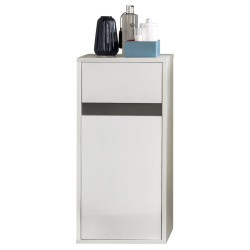 Trendteam Armario de pared para baño on cajón Sol blanco