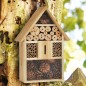 HI Caseta para insectos madera natural 31x10x48 cm 