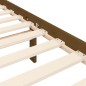 vidaXL Estructura de cama con cabecero madera marrón miel 160x200 cm vidaXL Estructura de cama con cabecero madera marrón miel 160x200 cm