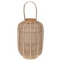 H&S Collection Farol colgante ratán beige 28x40 cm H&S Collection Farol colgante ratán beige 28x40 cm