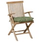 Madison Cojín de asiento Toscane Basic verde 46x46 cm Madison Cojín de asiento Toscane Basic verde 46x46 cm