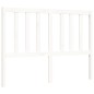 vidaXL Estructura de cama con cabecero madera maciza blanco 140x200 cm vidaXL Estructura de cama con cabecero madera maciza blanco 140x200 cm