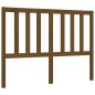 vidaXL Estructura de cama matrimonio con cabecero madera marrón miel vidaXL Estructura de cama matrimonio con cabecero madera marrón miel