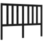 vidaXL Estructura de cama con cabecero madera maciza negro 120x200 cm vidaXL Estructura de cama con cabecero madera maciza negro 120x200 cm
