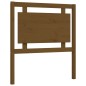 vidaXL Estructura cama con cabecero madera maciza marrón miel 90x200cm vidaXL Estructura cama con cabecero madera maciza marrón miel 90x200cm