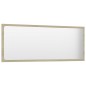 vidaXL Set de muebles de baño 2 pzas madera contrachapada blanco roble vidaXL Set de muebles de baño 2 pzas madera contrachapada blanco roble