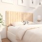 vidaXL Cabecero de cama madera maciza de pino 140,5x4x100 cm vidaXL Cabecero de cama madera maciza de pino 140,5x4x100 cm
